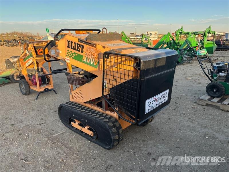 Eliet Super Prof 2000 Tracked Wood Chipper Trituradoras de madera