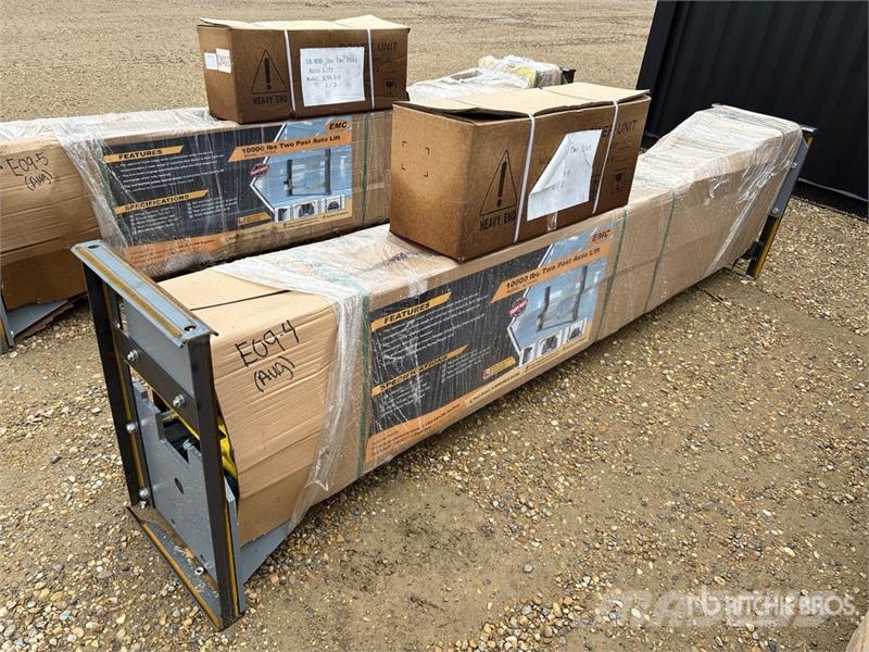 EMC 10,000 Lbs Two Post Car Lift (Unused) Drugi deli