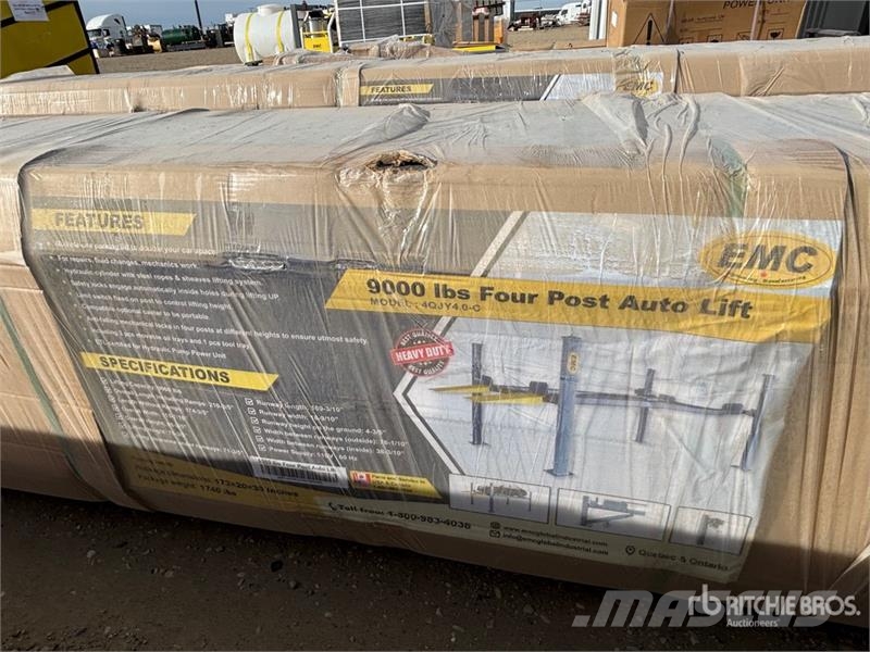EMC 4QJY4.0-C 9000 lb Four Post Car Lift (Unused) Andere Zubehörteile