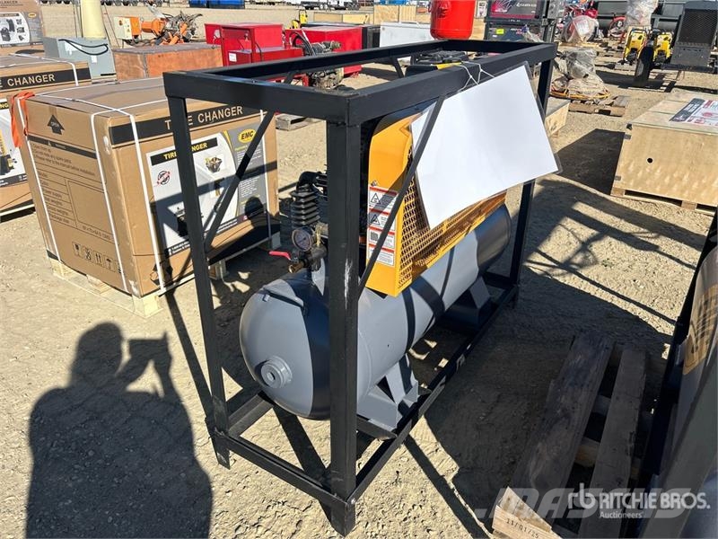 EMC GAC60 Skid-Mounted 60 gal 2-Stage Air Compressor ( Compresoare