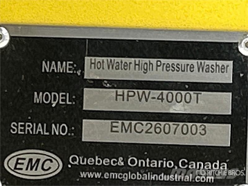 EMC HPW-4000T Pressure Washer (Unused) Lagedrukreinigers