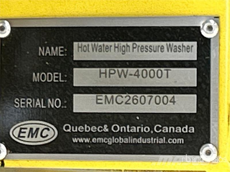 EMC HPW-4000T Pressure Washer (Unused) Мойки низкого давления