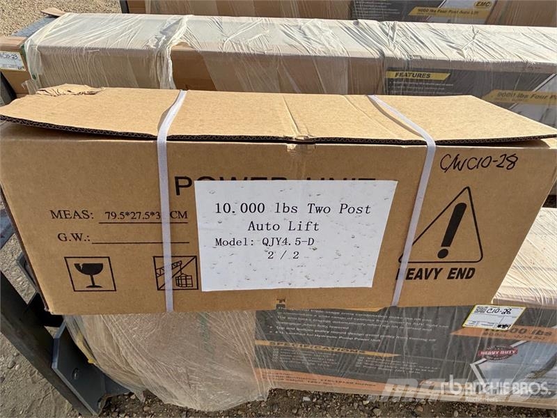 EMC QJY4.5D 10000 lb Two Post Car Auto Lift (Unused) Andere Zubehörteile