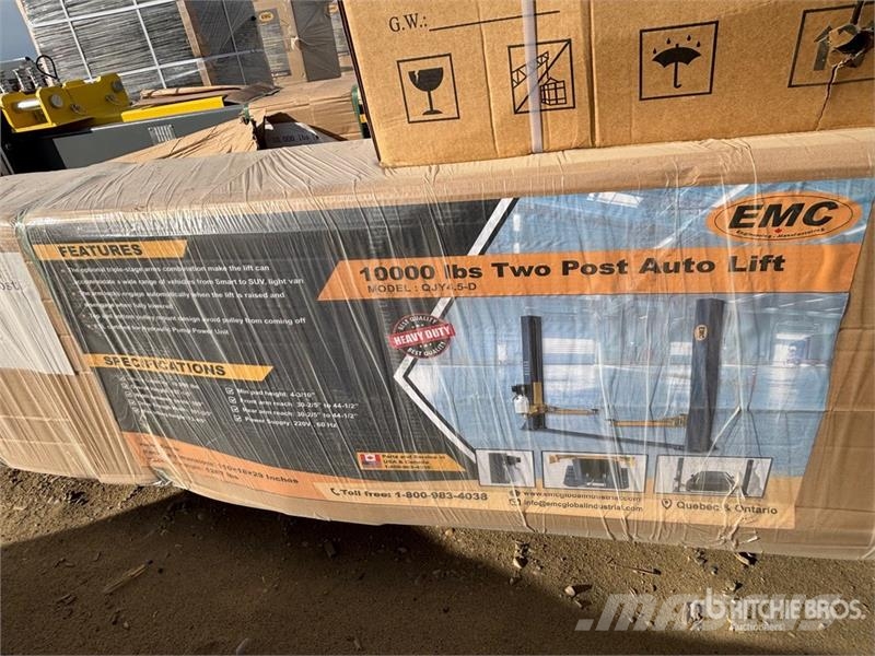EMC QJY4.5D 10000 lb Two Post Car Auto Lift (Unused) Andere Zubehörteile