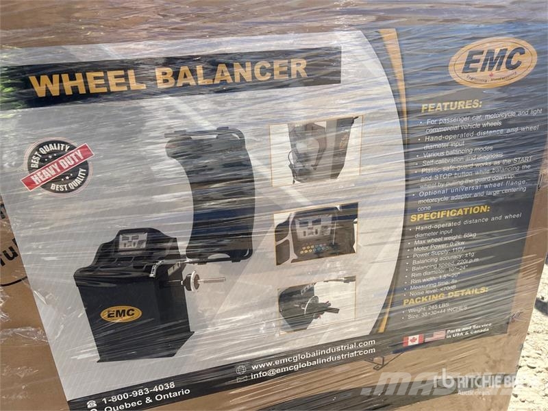 EMC WB24 Wheel Balancer (Unused) Drugi deli