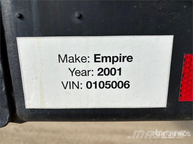 Empire T/A Tank Cradle Trailer Ostale prikolice