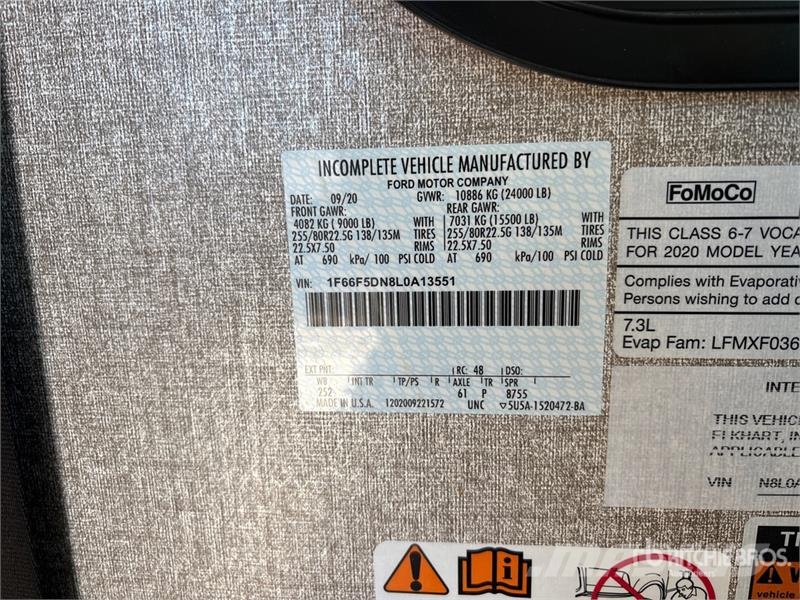 Entegra Vision XL 34G Motor Home Kampery i przyczepy kempingowe