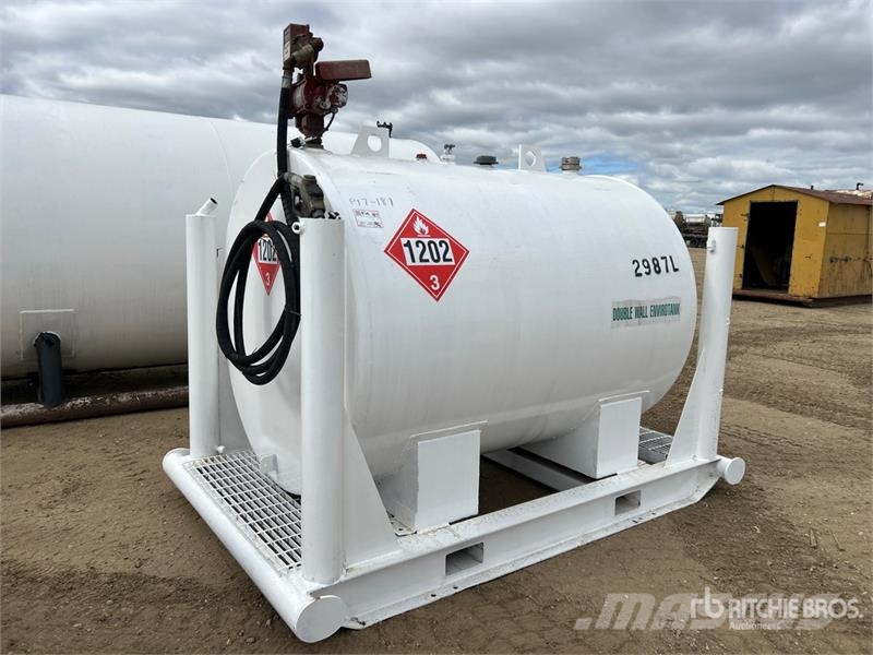 Envirotank 2987 L Skid Mounted Steel Fuel Tank Kraftstoff- und Zusatzstoffbehälter