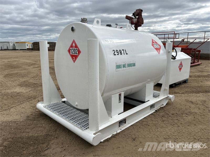 Envirotank 2987 L Skid Mounted Steel Fuel Tank Kraftstoff- und Zusatzstoffbehälter