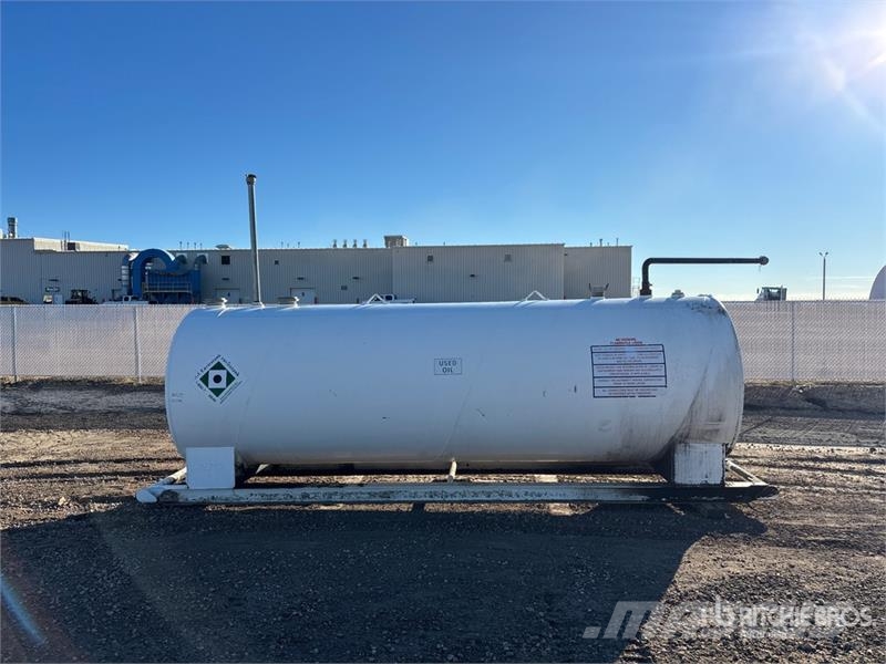  Envirotank 9100 L Skid Mounted Steel Used Oil Tank Degalų ir priedų talpyklos