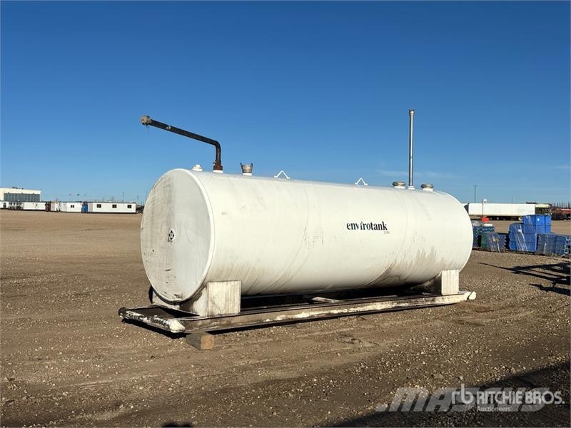  Envirotank 9100 L Skid Mounted Steel Used Oil Tank Degalų ir priedų talpyklos