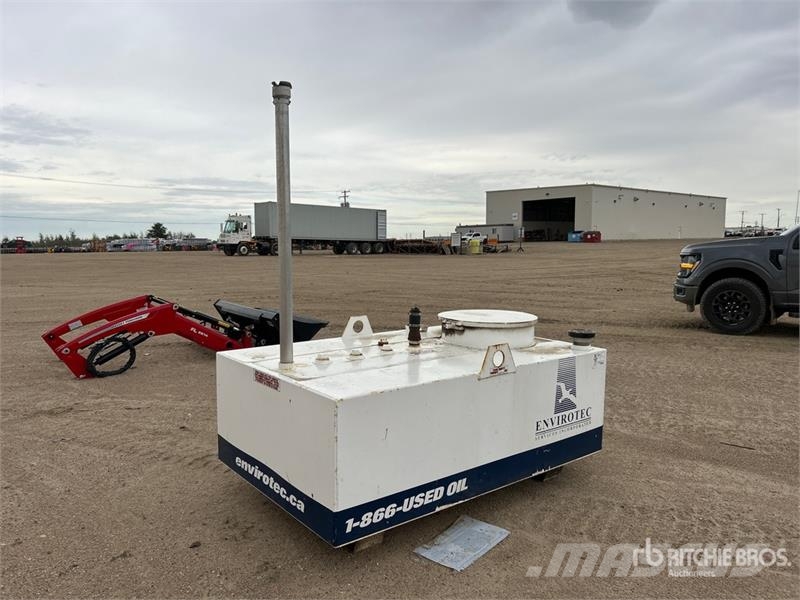 Envirotec 1100 L Steel Used Oil Tank 연료 및 첨가제 탱크