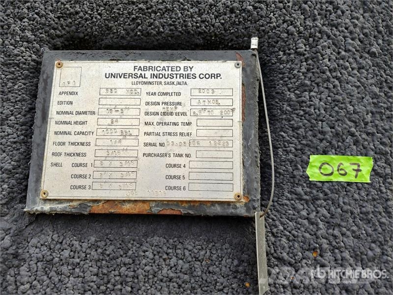 Envirovault 1000 bbl Fuel Tank Паливні та присадочні баки