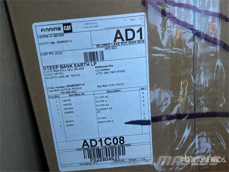  Equipment Parts Andre komponenter