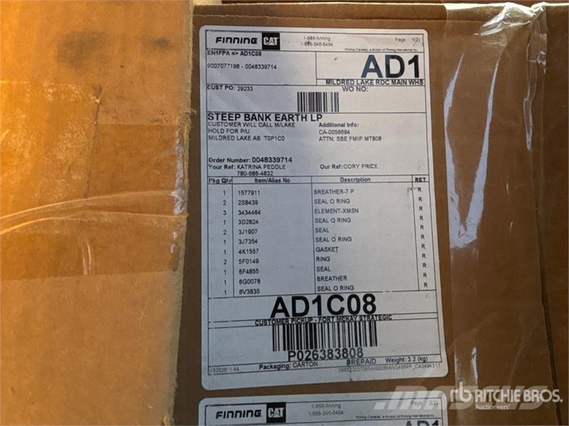 Equipment Parts Other components