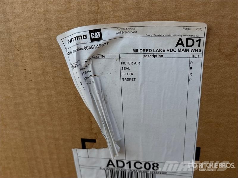 Equipment Parts Other components