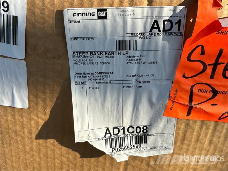 Equipment Parts Other components