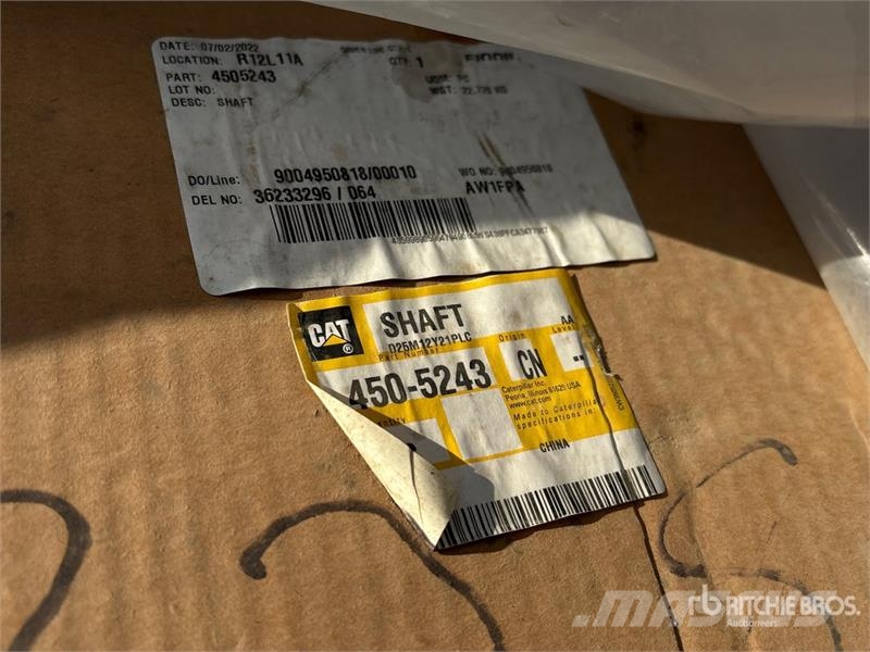 Equipment Parts Andre komponenter