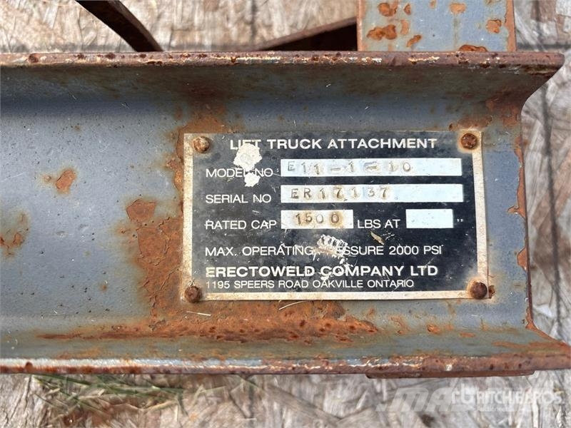 Erectoweld E11 Drum Grabber Drugi deli