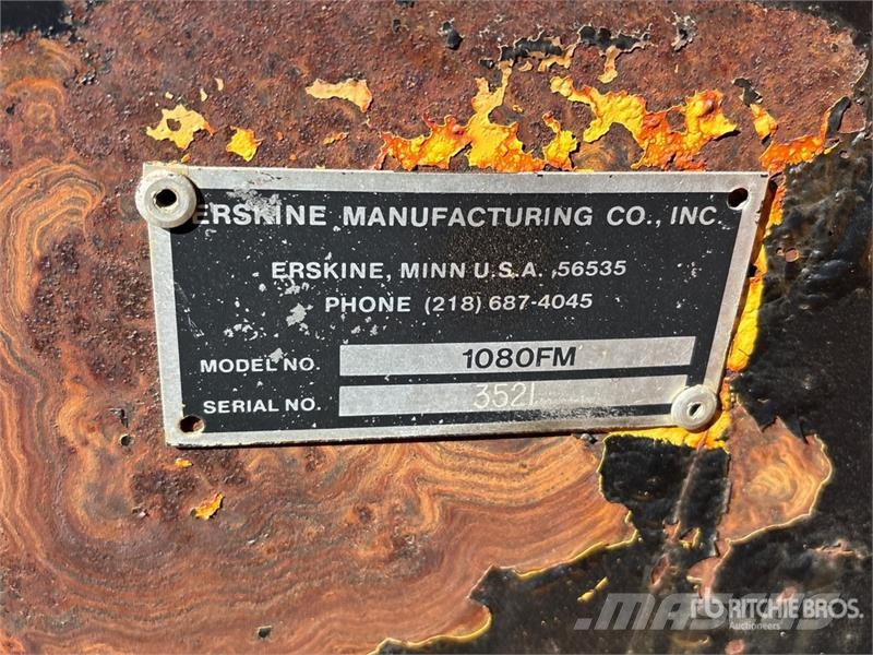 Erskine 1080FM 9 ft Snow Blower - Fits Tractor Снегоуборщики