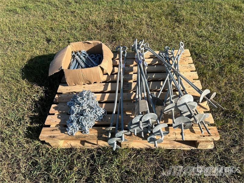  Ever-Tight Screw-In Earth Anchors, Turnbuckles & C Drugi deli