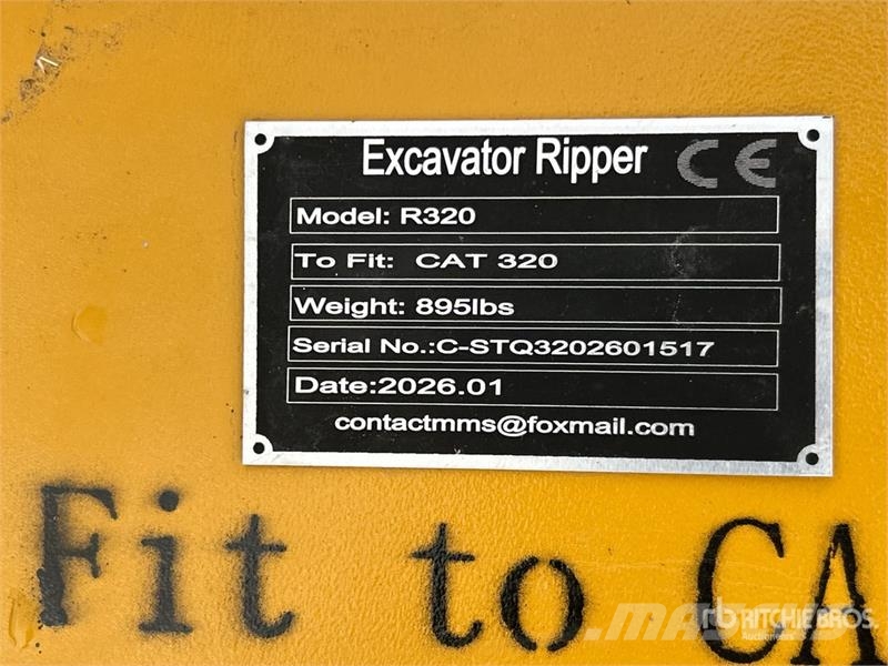  Excavator Ripper - Fits Cat 320 خداشات