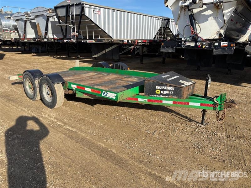 EZ RAMP 1480E 14 ft T/A Ground Load Trailer Mélybölcsős