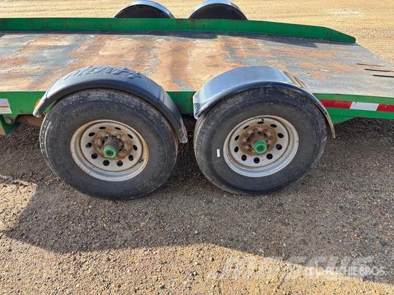 EZ RAMP 1480E 14 ft T/A Ground Load Trailer Mélybölcsős
