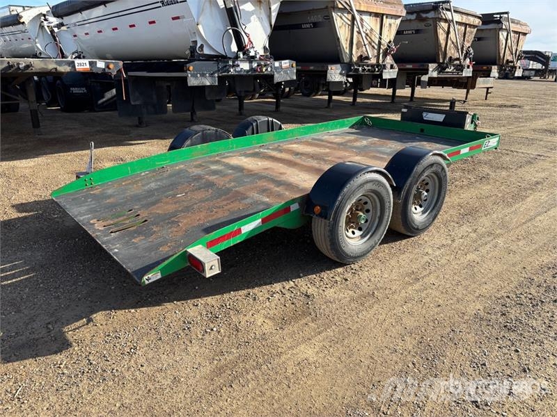 EZ RAMP 1480E 14 ft T/A Ground Load Trailer Mélybölcsős