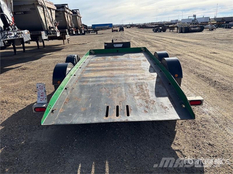 EZ RAMP 1480E 14 ft T/A Ground Load Trailer Mélybölcsős