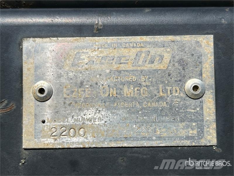 Ezee-on 2200 x 103 in S/A Hydraulic Post Pounder Zäune und Zubehör