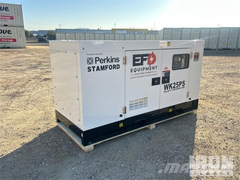  Factory Equipment Direct WK25PS 25 kW Skid-Mounted Dízel áramfejlesztők