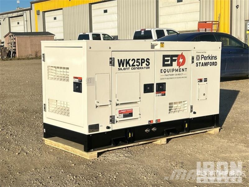  Factory Equipment Direct WK25PS 25 kW Skid-Mounted Dízel áramfejlesztők