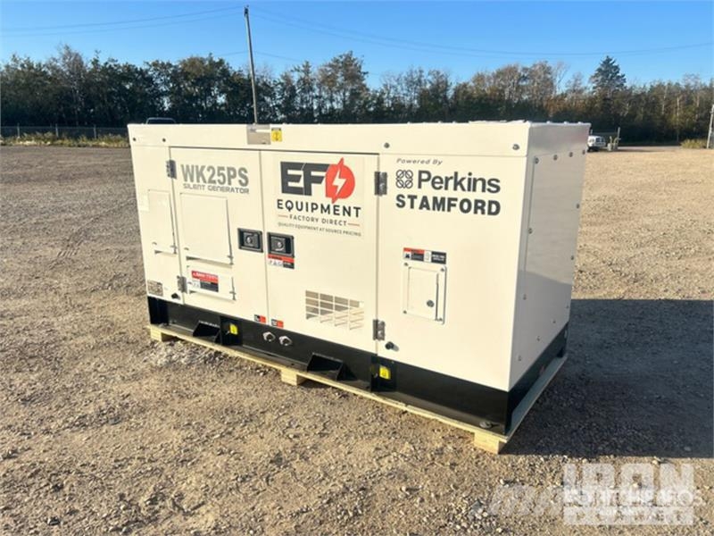  Factory Equipment Direct WK25PS 25 kW Skid-Mounted Dízel áramfejlesztők