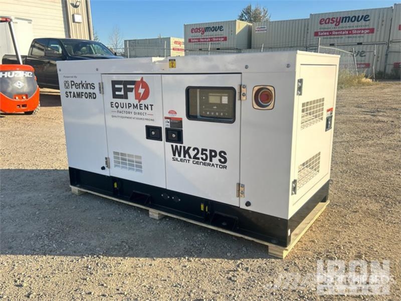  Factory Equipment Direct WK25PS 25 kW Skid-Mounted Dízel áramfejlesztők