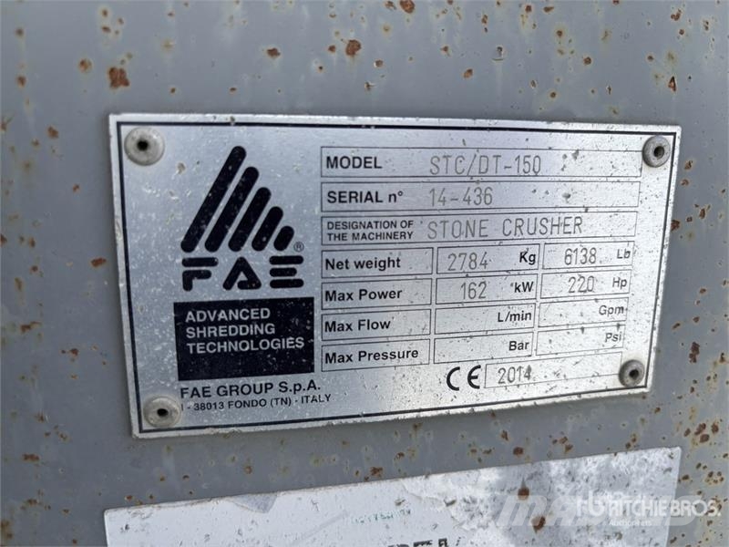 FAE ST 150 3-Point Stone Crusher Agricultura - Outros