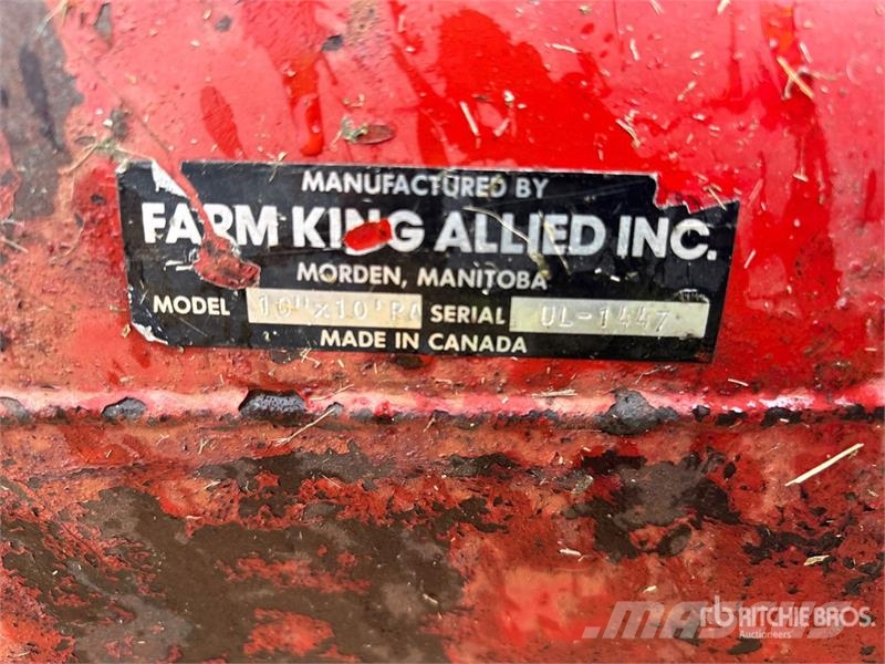 Farm King 10 in x 10 ft Transfer Grain Auger Förderbänder