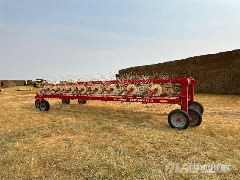 Farm King Easy Rake SS 16 16 Wheel Hay Rake Okretači i sakupljači sena
