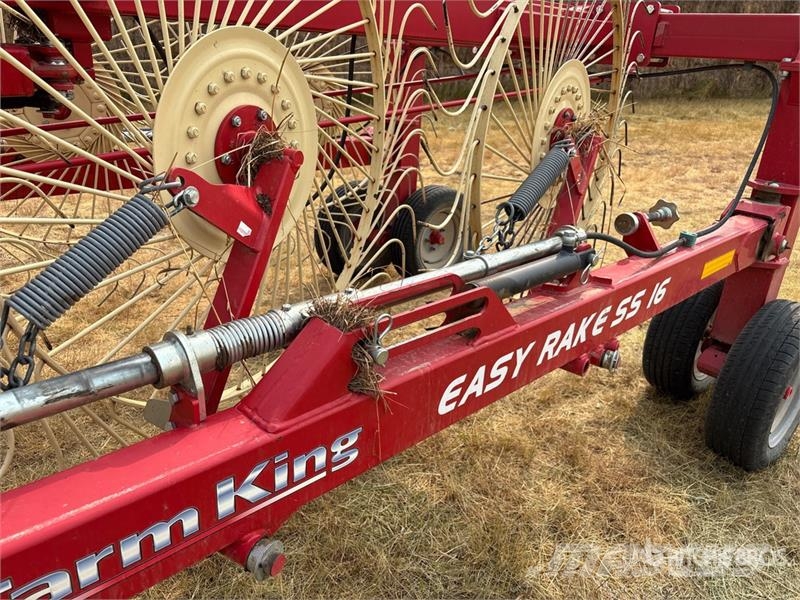 Farm King Easy Rake SS 16 16 Wheel Hay Rake Okretači i sakupljači sena