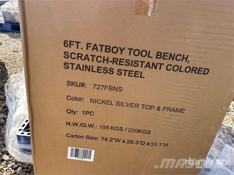 Fatboy 727FBNS 6 ft 17-Drawer Workbench (Unused) Drugi deli