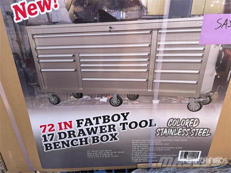 Fatboy 727FBNS 6 ft 17-Drawer Workbench (Unused) Drugi deli
