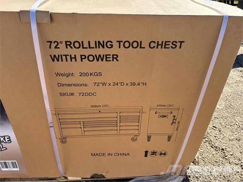  Fatboy 72DDC 6 ft 17-Drawer Workbench (Unused) Drugi deli