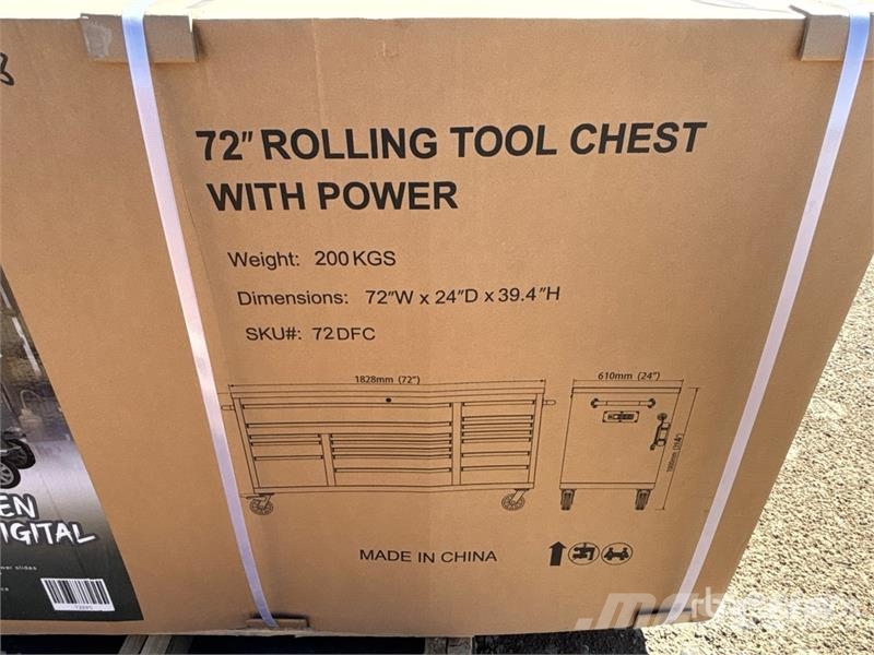 Fatboy 72DFC 6 ft 17-Drawer Workbench (Unused) Other components