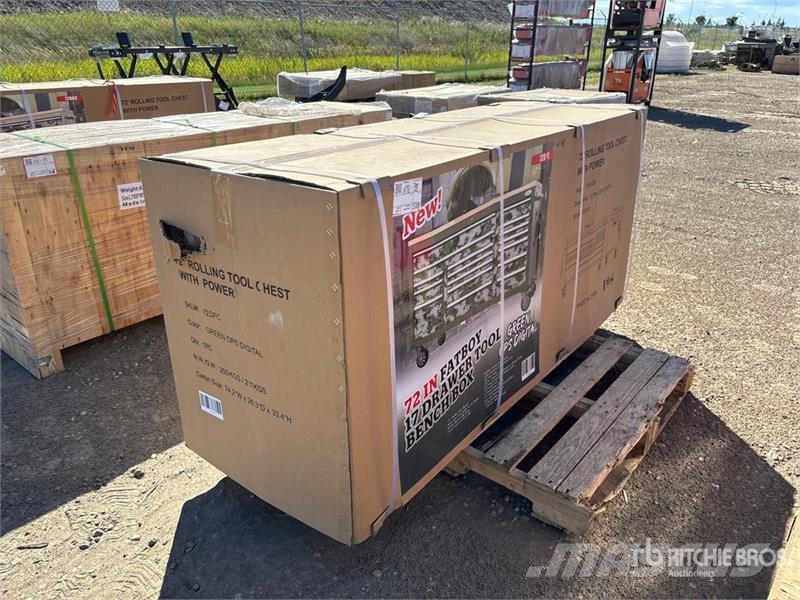 Fatboy 72DFC 6 ft 17-Drawer Workbench (Unused) Other components