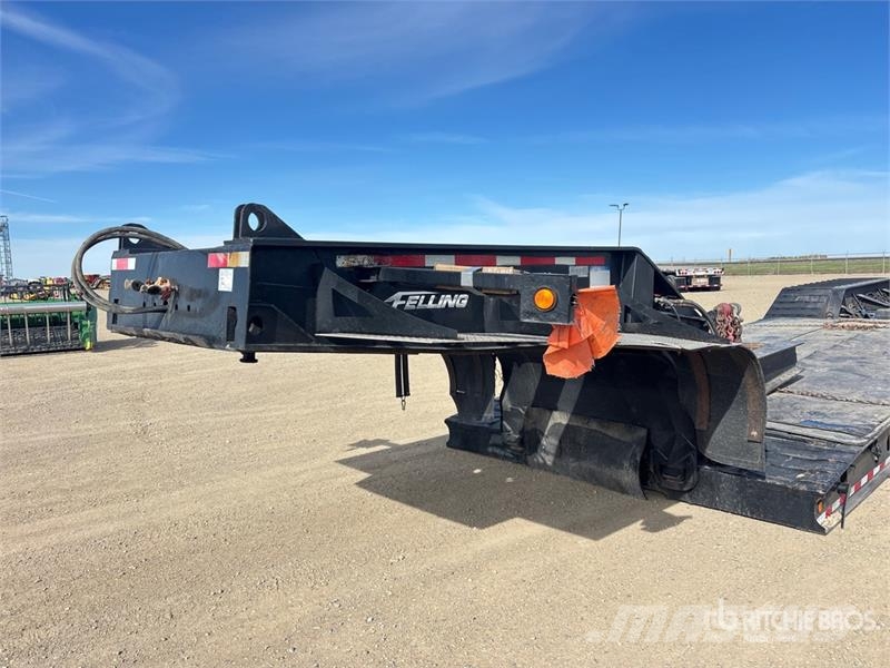 Felling XF1103HDG Tri/A Removable Gooseneck Lowboy Trailer Maskintransporter