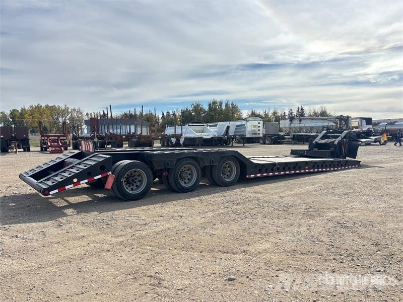 Felling XF1103HDG Tri/A Removable Gooseneck Lowboy Trailer Maskintransporter