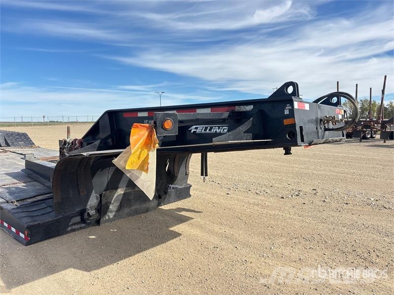 Felling XF1103HDG Tri/A Removable Gooseneck Lowboy Trailer Maskintransporter