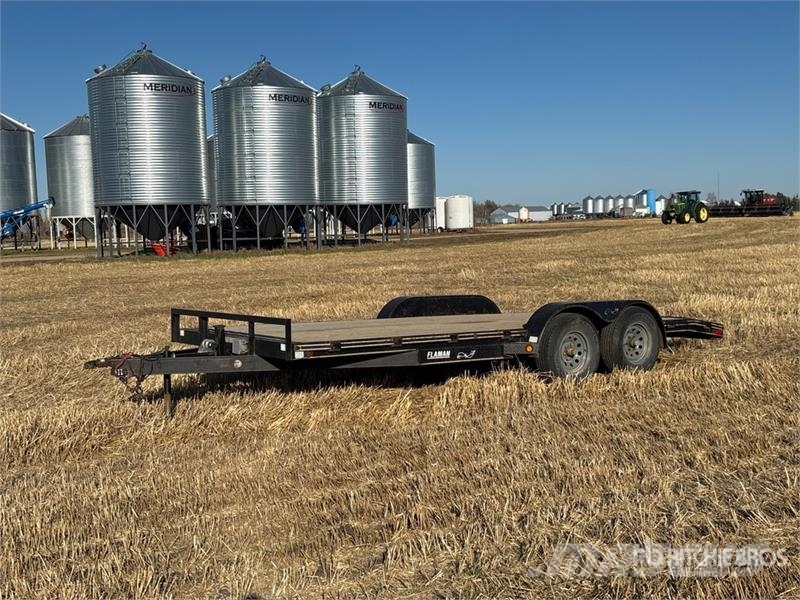 Flaman 18 ft T/A Equipment Trailer Трейлери колесного транспортного засобу