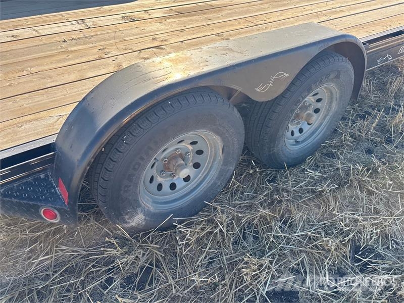 Flaman 18 ft T/A Equipment Trailer Трейлери колесного транспортного засобу