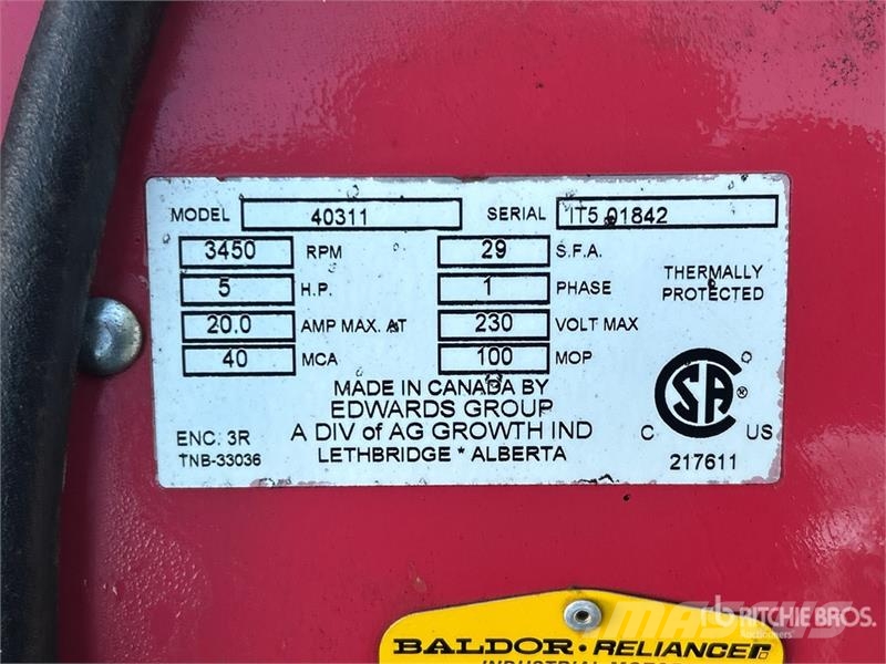 Flaman 5 hp Aeration Fan Зерносушилки